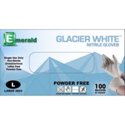 Glacier White General-Purpose Nitrile Gloves