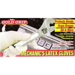 Gold Grip Powdered Latex Gloves