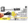 Emerald 6X Black Nitrile Exam Gloves