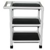 8520 PVC Three-Shelf Utility Cart