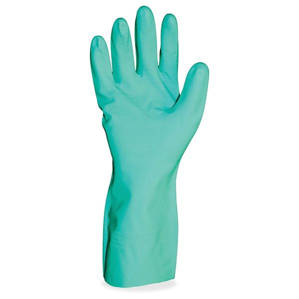 Flock Lined Nitrile Gloves