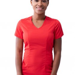 ADAR Pro Women's Modern V-Neck Scrub Top