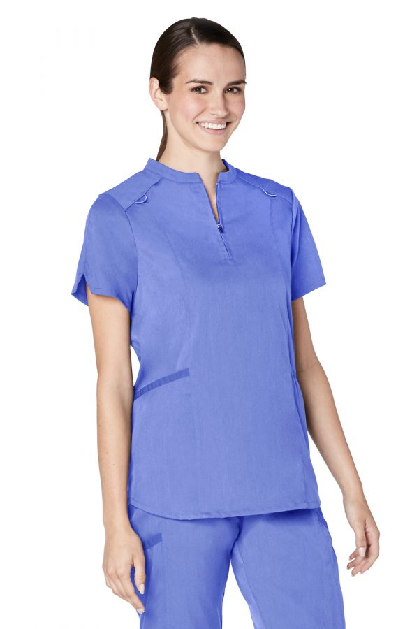 ADAR Resoponsive Women's Active Stand Collar Top