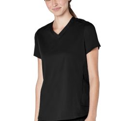 ADAR Resoponsive Women's Active Modern V-Neck Top